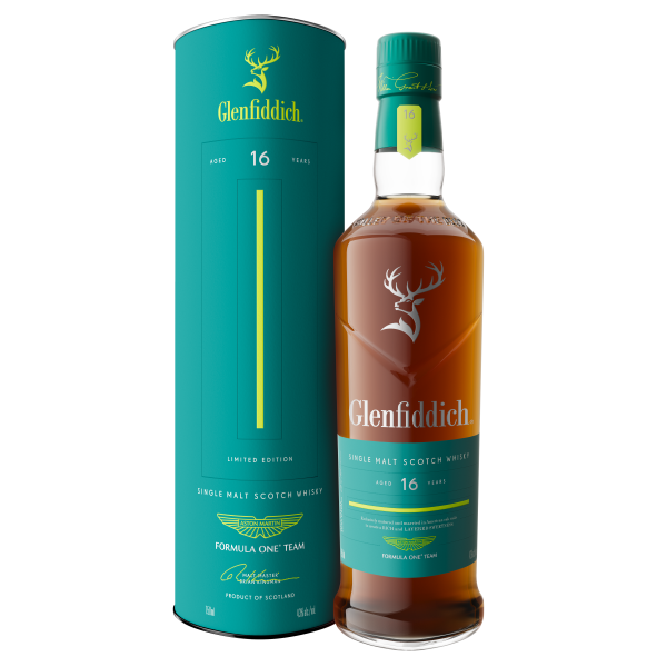 Glenfiddich Limited Edition Aston Martin Formula One 16 Year Old Single Malt Scotch Whisky