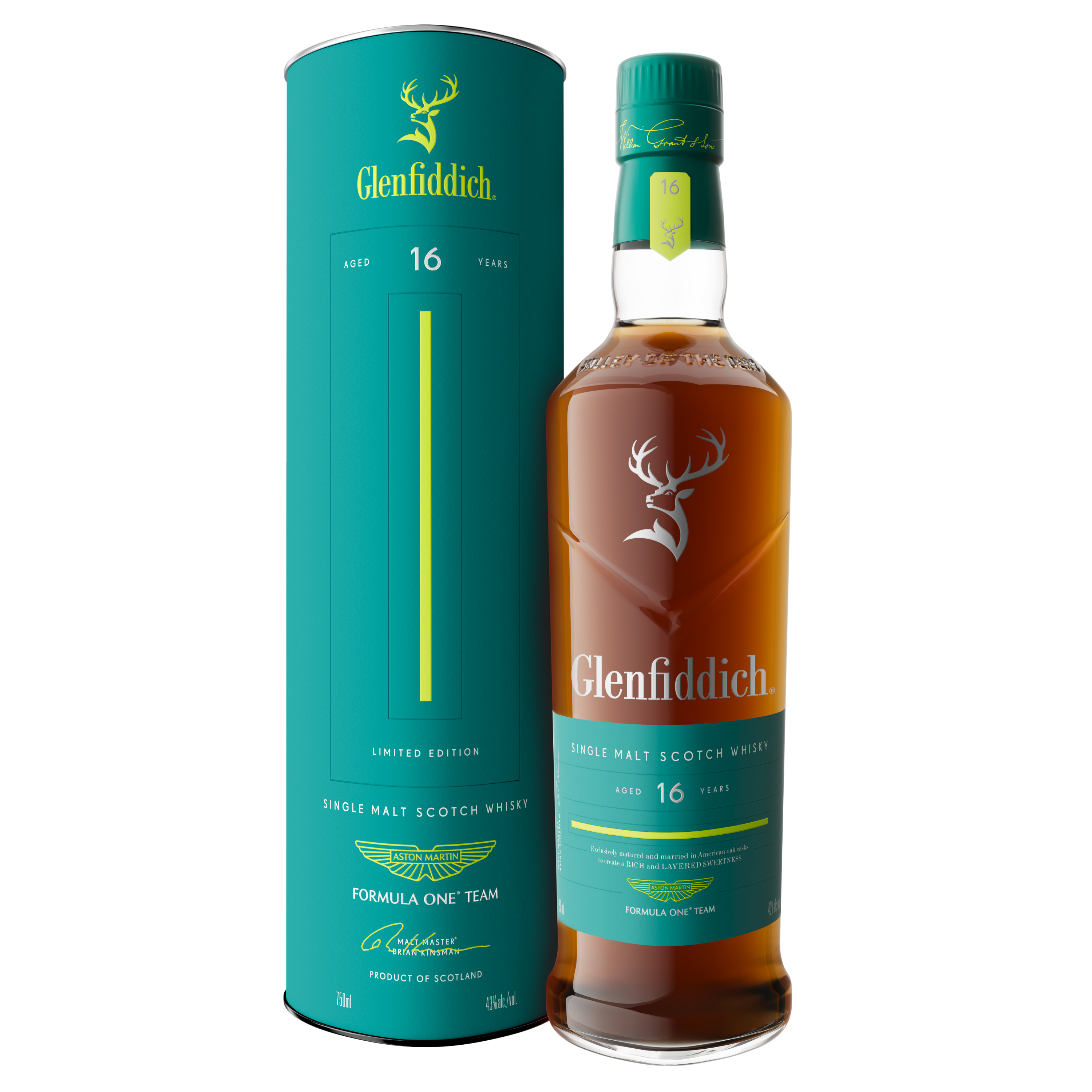 Glenfiddich x Aston Martin Formula One 16 Year Old